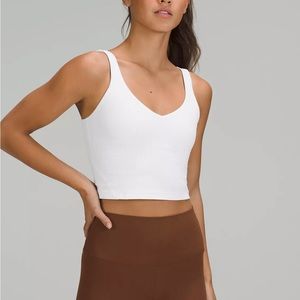 Lululemon white align tank - size 4